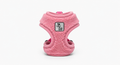 Pink Fleece Dog Harness with Adjustable Straps & Cozy Padded Design